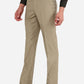 Fawn Solid Slim Fit Formal Trouser | Greenfibre