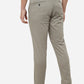 Metal Grey Solid Neo Fit Casual Trouser | Greenfibre