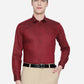 Maroon Solid Slim Fit Party Wear Shirt | Greenfibre