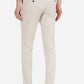 Off-White Solid Neo Fit Casual Trouser | Greenfibre