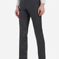 Dark Grey Solid Slim Fit Formal Trouser | Greenfibre