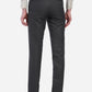 Dark Grey Solid Slim Fit Formal Trouser | Greenfibre