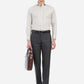 Dark Grey Solid Slim Fit Formal Trouser | Greenfibre