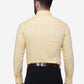 Yellow Printed Slim Fit Formal Shirt | Greenfibre