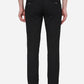 Black Solid Super Slim Fit Casual Trouser | Greenfibre