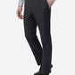 Grey Solid Slim Fit Formal Trouser | Greenfibre