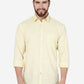 Mellow Yellow Checked Smart Fit Semi Casual Shirt | Greenfibre