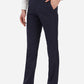 Navy Solid Slim Fit Formal Trouser | Greenfibre