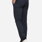 Navy Blue Washed Super Slim Fit Casual Trouser | Greenfibre