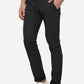 Black Washed Super Slim Fit Casual Trouser | Greenfibre