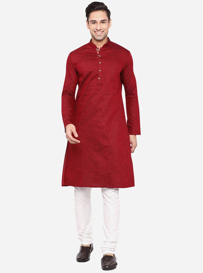 Maroon Kurta | Greenfibre