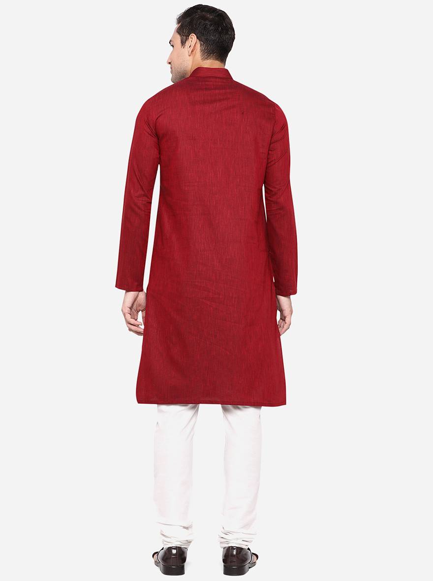 Maroon Kurta | Greenfibre