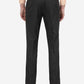 Black Solid Super Slim Fit Formal Trouser | Greenfibre