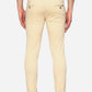 Mellon Khaki Solid Super Slim Fit Casual Trouser | Greenfibre