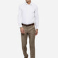 White Dobby Slim Fit Formal Shirt | Greenfibre