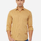 Taffy Yellow Printed Slim Fit Casual Shirt | Greenfibre