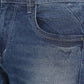 Denim Blue Washed Narrow Fit Jeans | Greenfibre