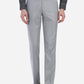 Grey Solid Slim Fit Formal Trouser | Greenfibre