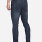 Navy Blue Washed Narrow Fit Jeans | Greenfibre