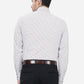 White Checked Slim Fit Formal Shirt | Greenfibre