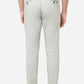 Light Grey Solid Neo Fit Casual Trouser | Greenfibre