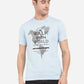 Dream Blue Printed Slim Fit T-Shirt | Greenfibre