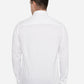 White Solid Smart Fit Casual Shirt | Greenfibre