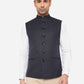 Navy Blue Bandhgala Jacket | Greenfibre