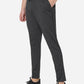 Charcoal Grey Solid Regular Fit Track Pant | Greenfibre