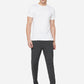 Charcoal Grey Solid Regular Fit Track Pant | Greenfibre