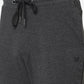 Charcoal Grey Solid Regular Fit Track Pant | Greenfibre