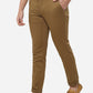 Khaki Solid Neo Fit Casual Trouser | Greenfibre