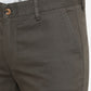 Olive Green Solid Super Slim Fit Casual Trouser | Greenfibre