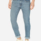 Light Blue Washed Straight Fit Jeans | Greenfibre