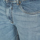 Light Blue Washed Straight Fit Jeans | Greenfibre